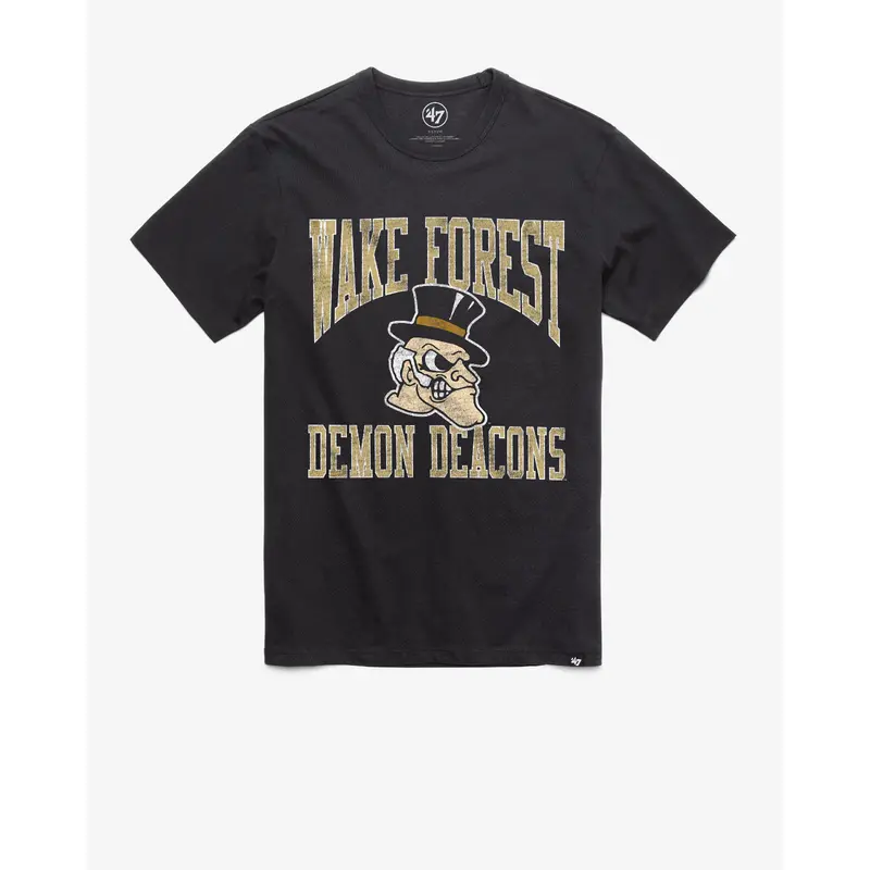 WAKE FOREST DEMON DEACONS BIG UPS '47 FRANKLIN TEE