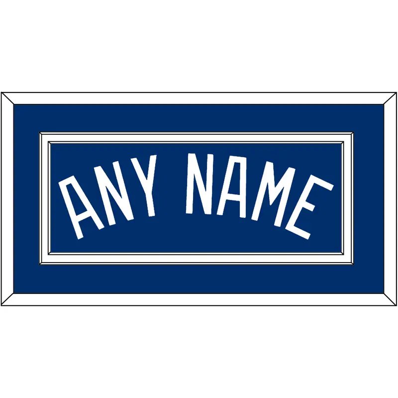 Los Angeles Name - Alternate Road Blue - Double Mat 2