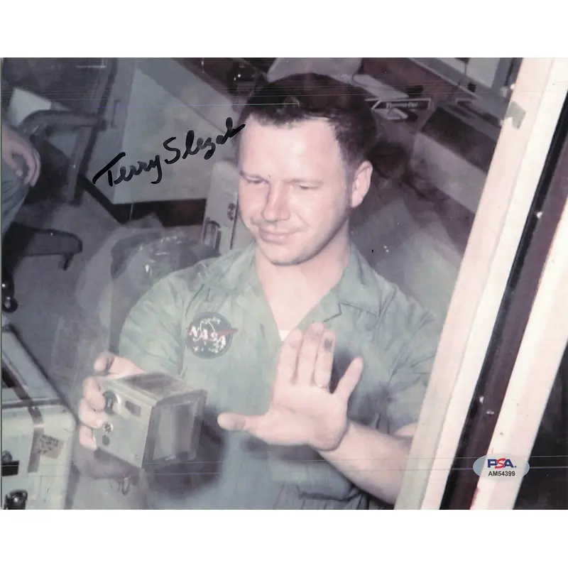 Terry Slezak signed 8x10 photo PSA/DNA Autographed NASA