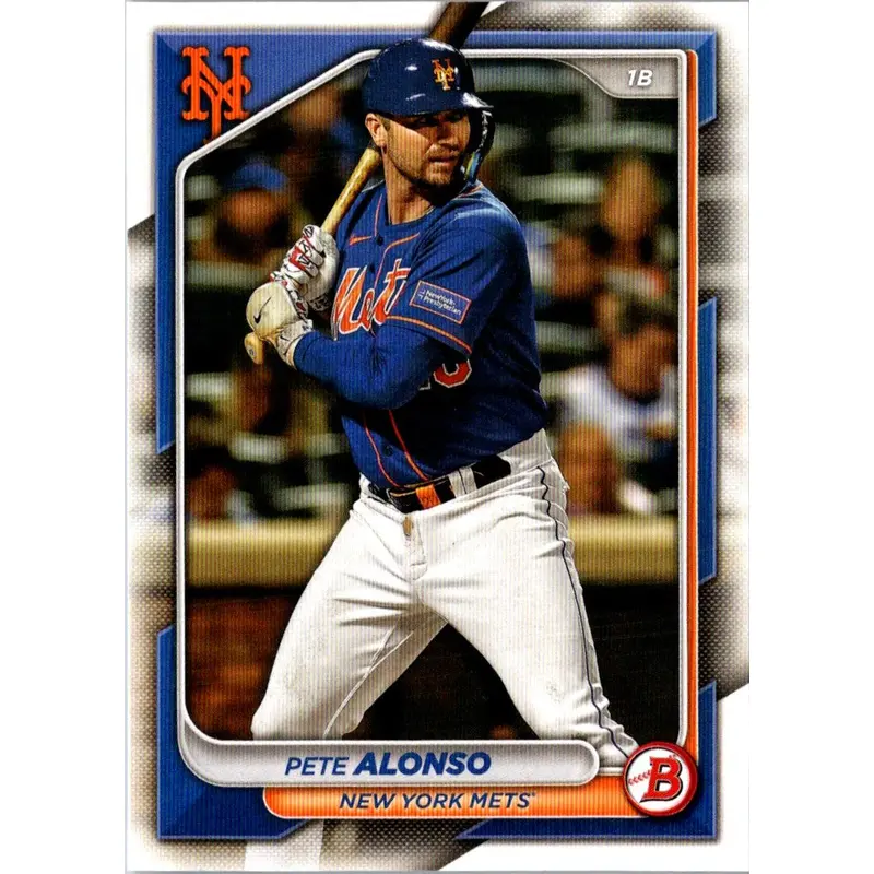 2024 Bowman Green Pattern Pete Alonso #72