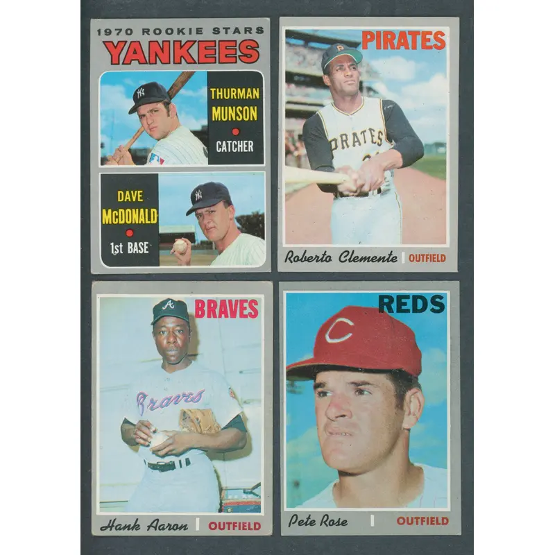 1970 Topps Baseball Complete Set GD VG/EX (720) (23-507)