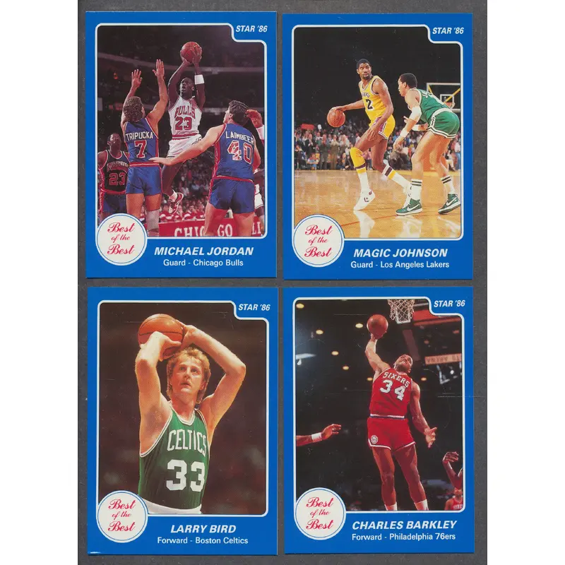 1983 Star Basketball NBA All-Star Game Complete Set (Sealed)