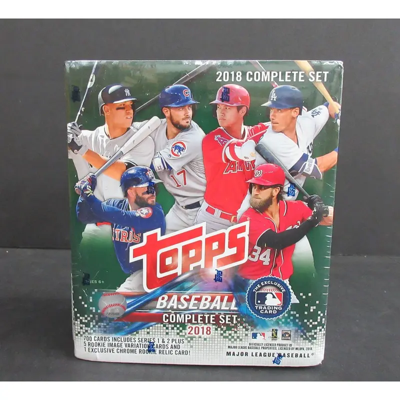 2018 Topps Baseball Complete Factory Set Box (Square)