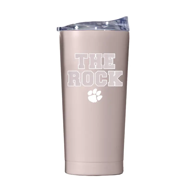 Clemson 20oz Stencil Powder Coat Tumbler
