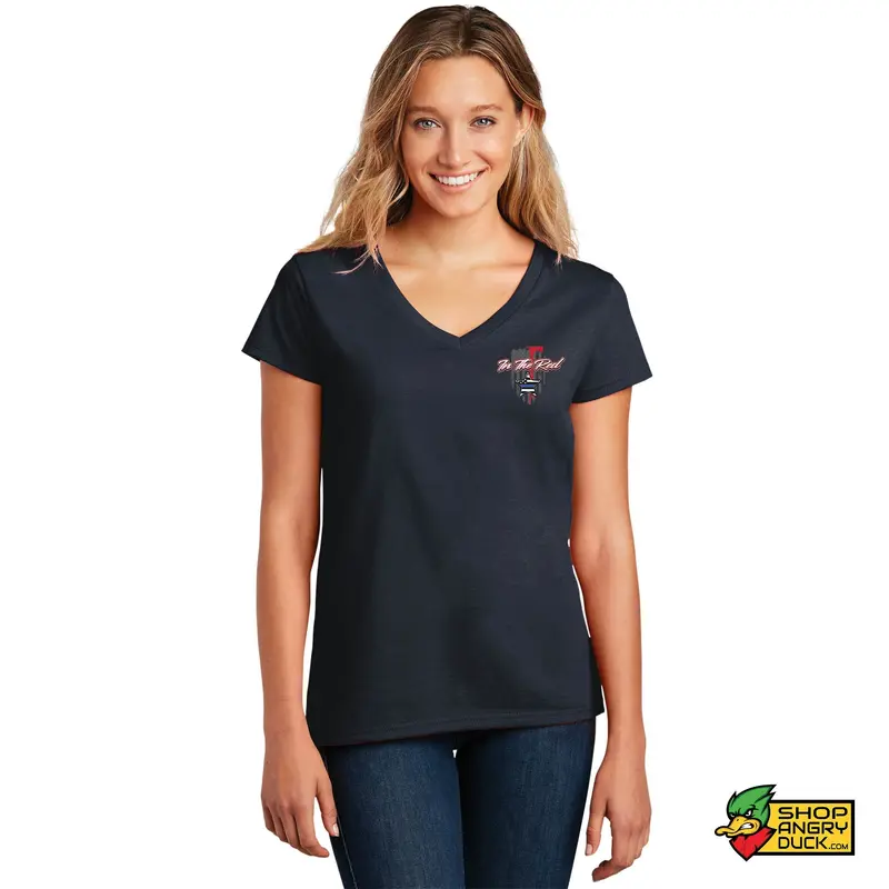 In The Red Ladies V-Neck T-Shirt