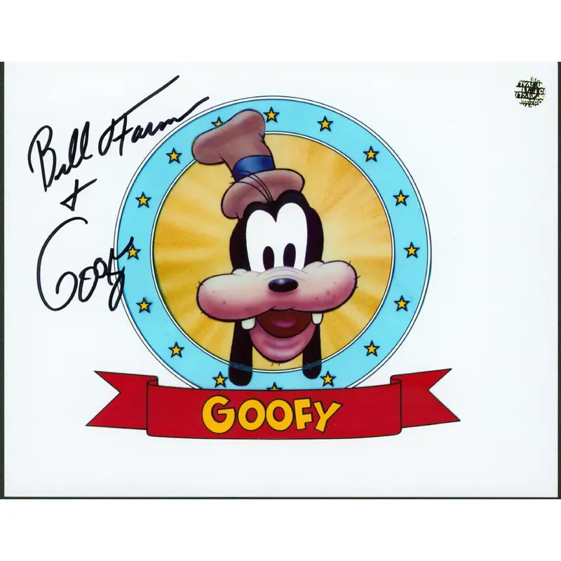 Bill Farmer A Goofy Movie "Goofy" Signed 8x10 Photo Wizard World #023761