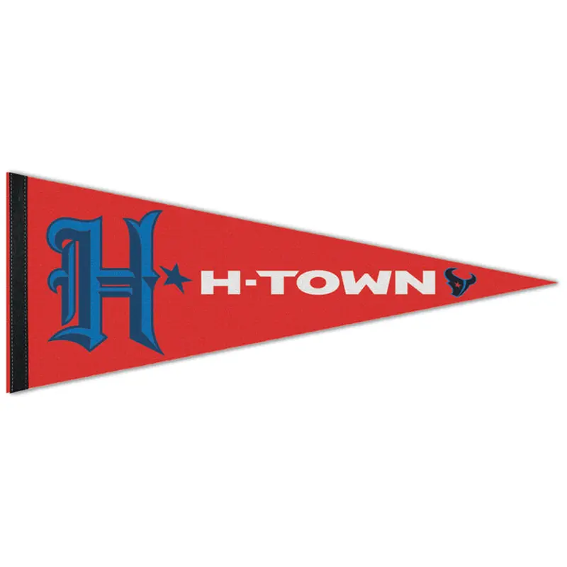 Houston Texans "H-Town" NFL Color Rush-Style Premium Felt Pennant - Wincraft