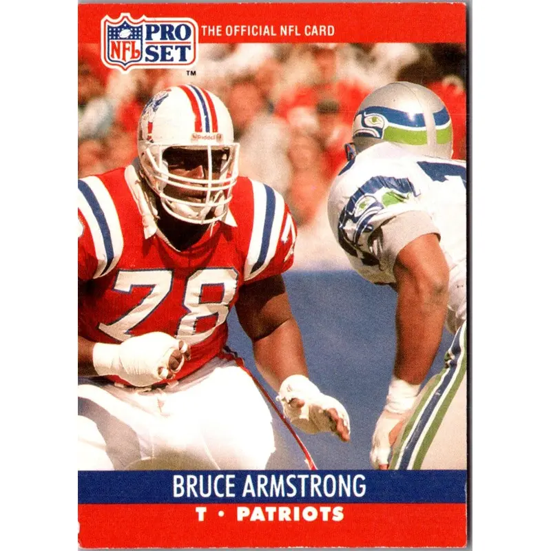 1990 Pro Set Bruce Armstrong #575