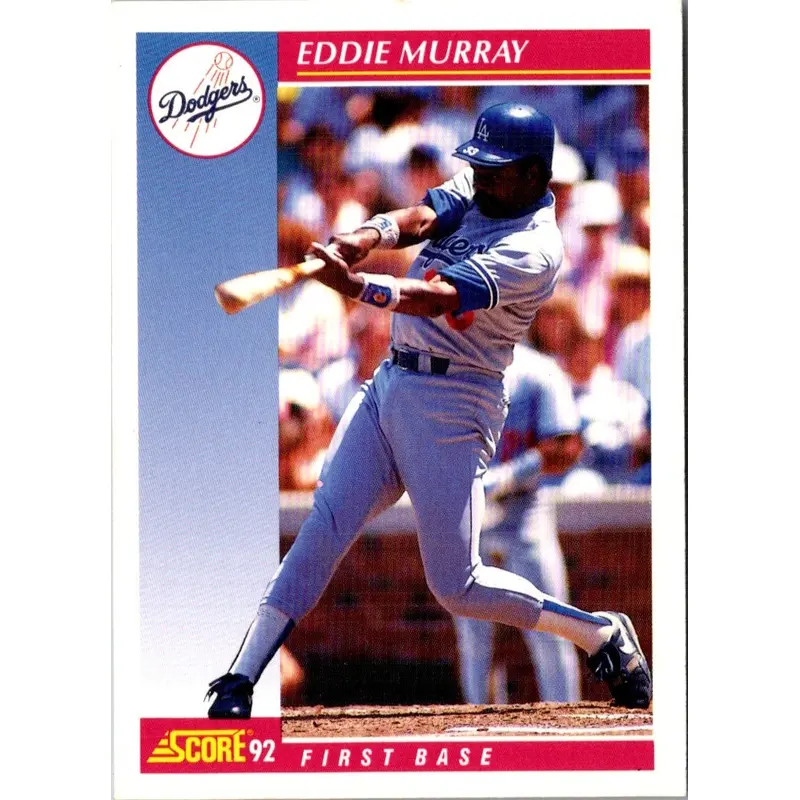 1992 Score Eddie Murray #195