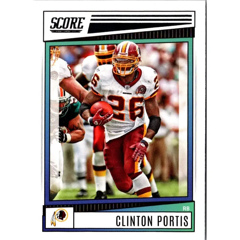 2022 Score Clinton Portis #260