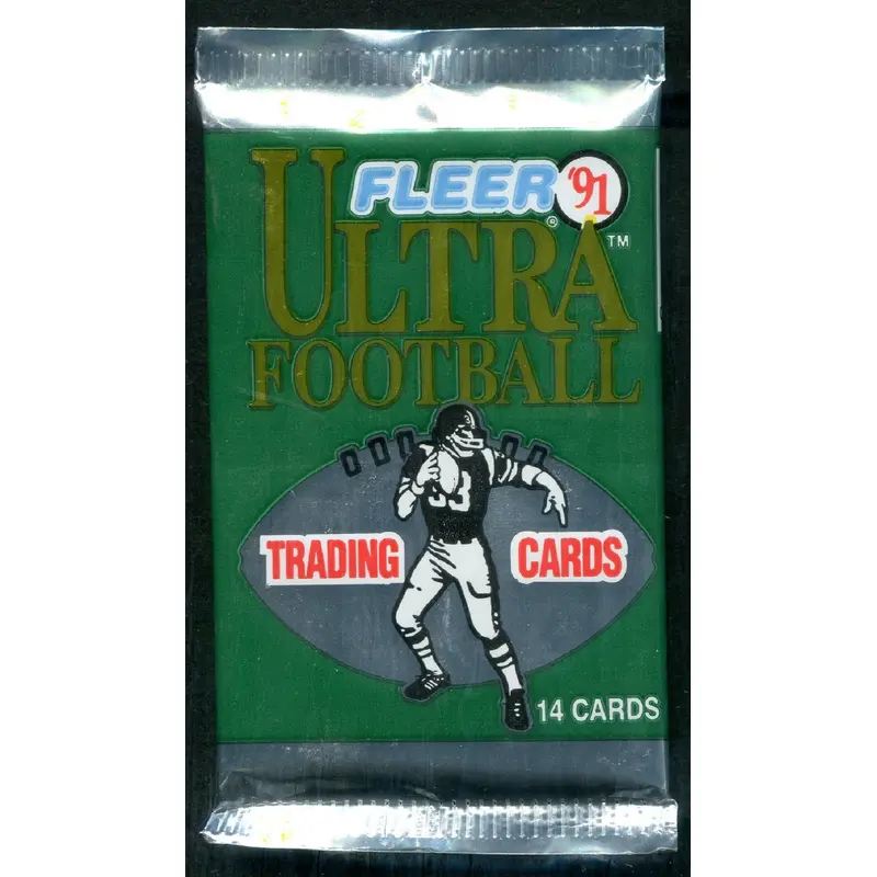 1991 Fleer Ultra Football Unopened Pack (14)