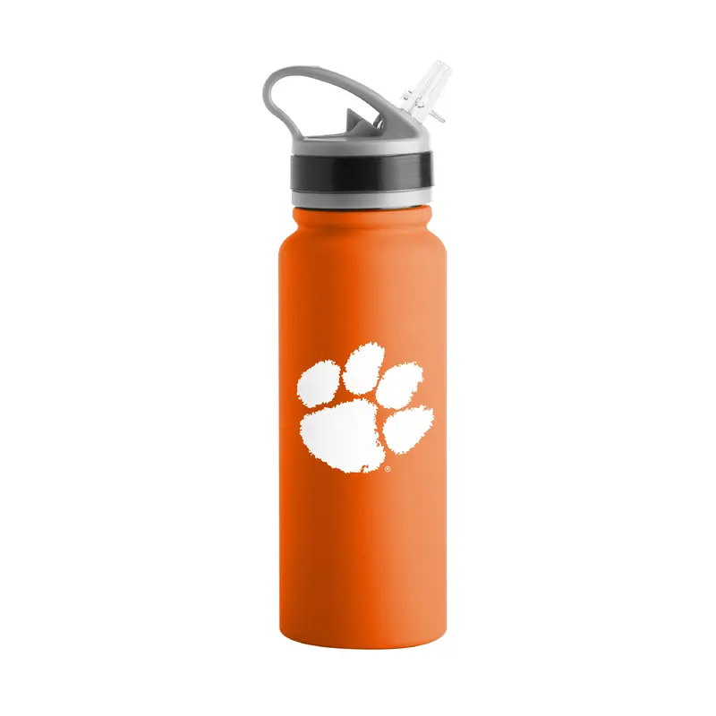 Clemson 25oz Campus Color Letterman Stainless Single Wall Flip Top Bottle