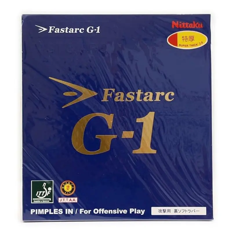 Nittaku Fastarc G1 Table Tennis Rubber | Kibi Sports