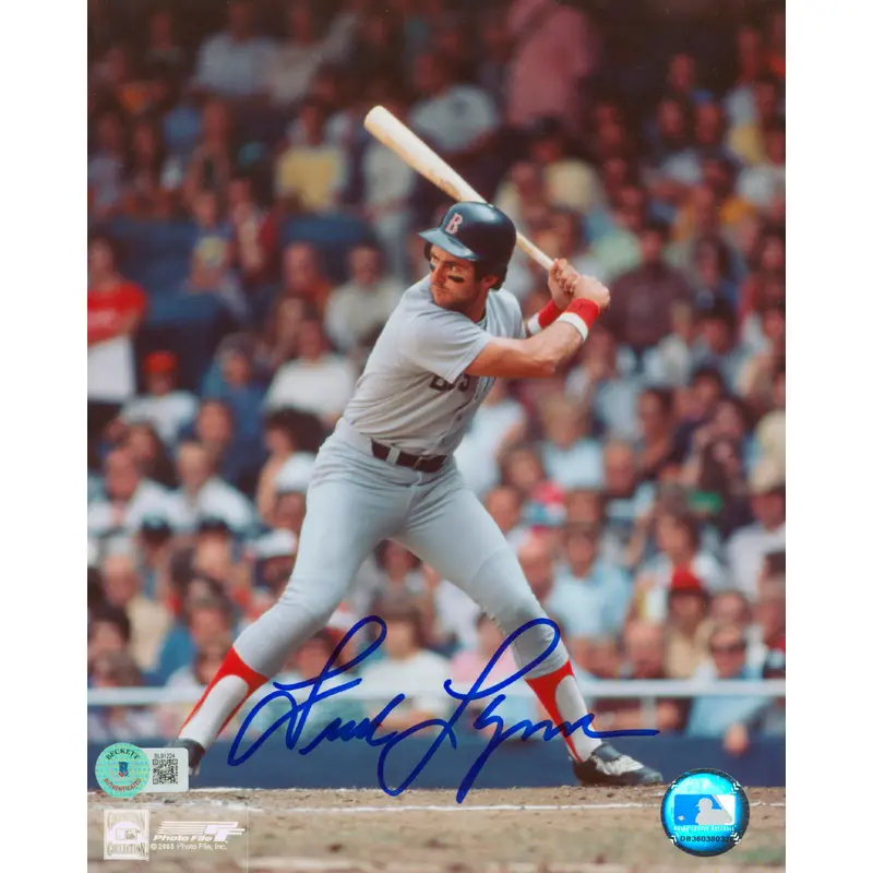 Red Sox Fred Lynn Authentic Signed 8x10 Photo Autographed BAS #BL91224