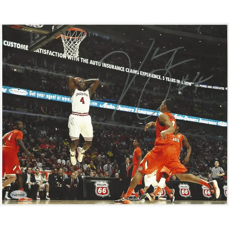 Victor Oladipo Autographed 8x10 Indiana University Basketball Photo