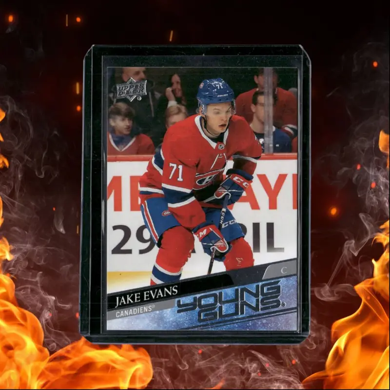 2020-21 Upper Deck Jake Evans Young Guns Rookie #247