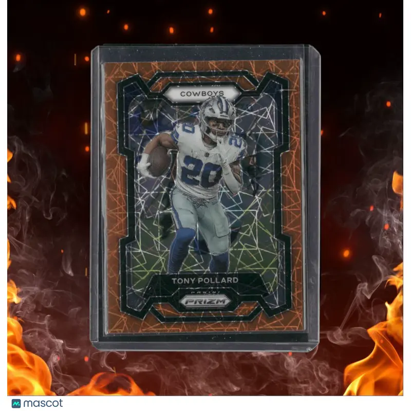 2023 Panini Prizm Tony Pollard Orange Lazer #81