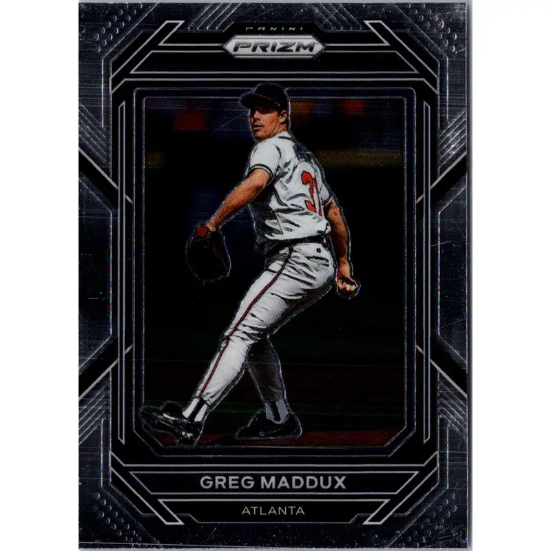 2023 Panini Prizm Blue Ice Greg Maddux #287