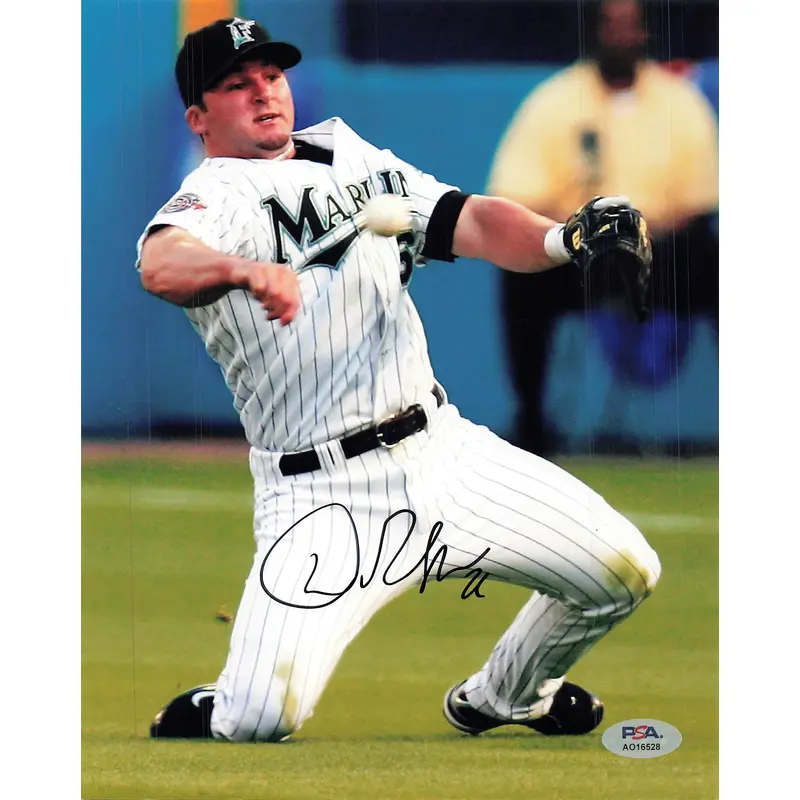 Dan Uggla signed 8x10 photo PSA/DNA Florida Marlins Autographed