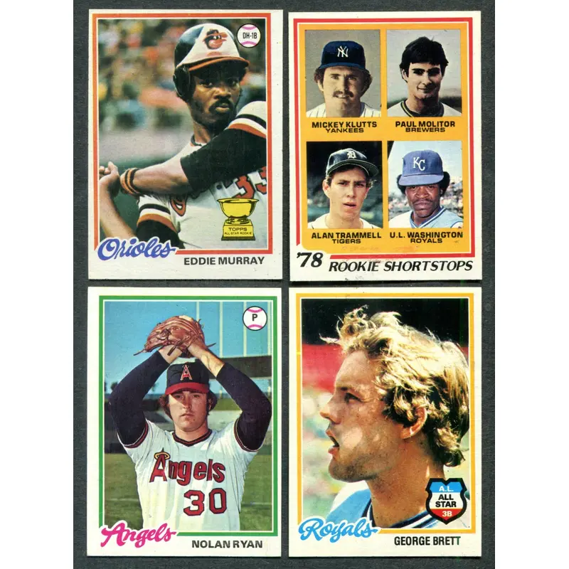 1978 Topps Baseball Complete Set EX (726) (25-018)