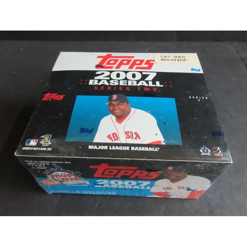 2007 Topps Baseball Series 2 Box (Retail) (24/12)