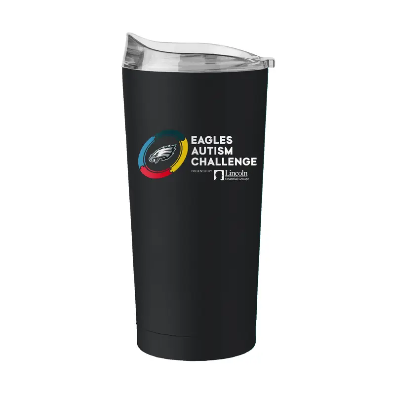 Philadelphia Eagles Autism Foundation 20oz Powder Coat Tumbler