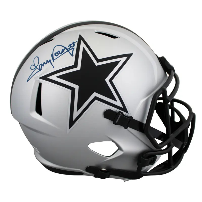 Cowboys Tony Dorsett Signed Rave Full Size Speed Rep Helmet BAS Witnessed