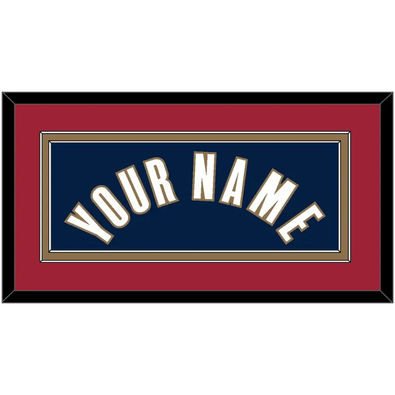 Cleveland Name - Alternate Blue (2005-2010) - Double Mat 3
