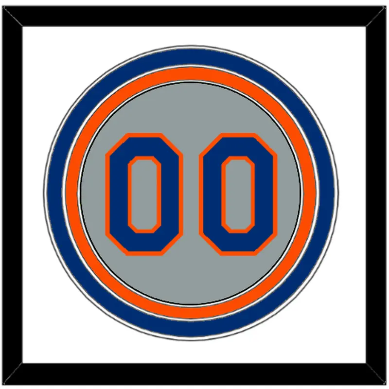 New York Number - Road Gray - Triple Mat 1