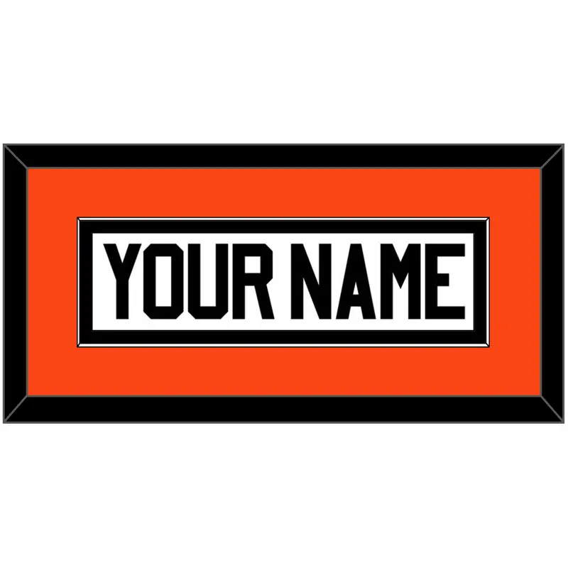 Philadelphia Nameplate - Home White (1983-2007) - Single Mat 2