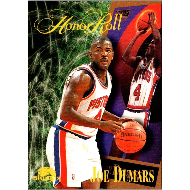 1995 SkyBox Joe Dumars #254