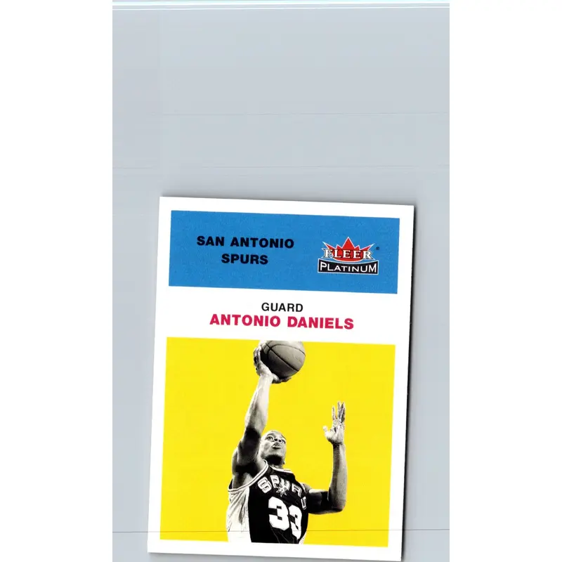 2001 Fleer Platinum Antonio Daniels #22
