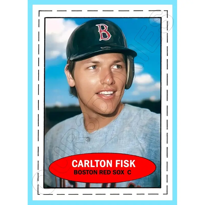 Carlton Fisk 1971 Bazooka Custom Card - 4668