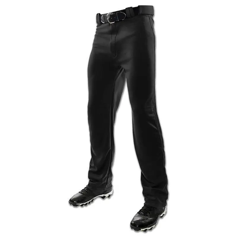 New Champro Open Bottom Baseball Pant Youth Small - Black