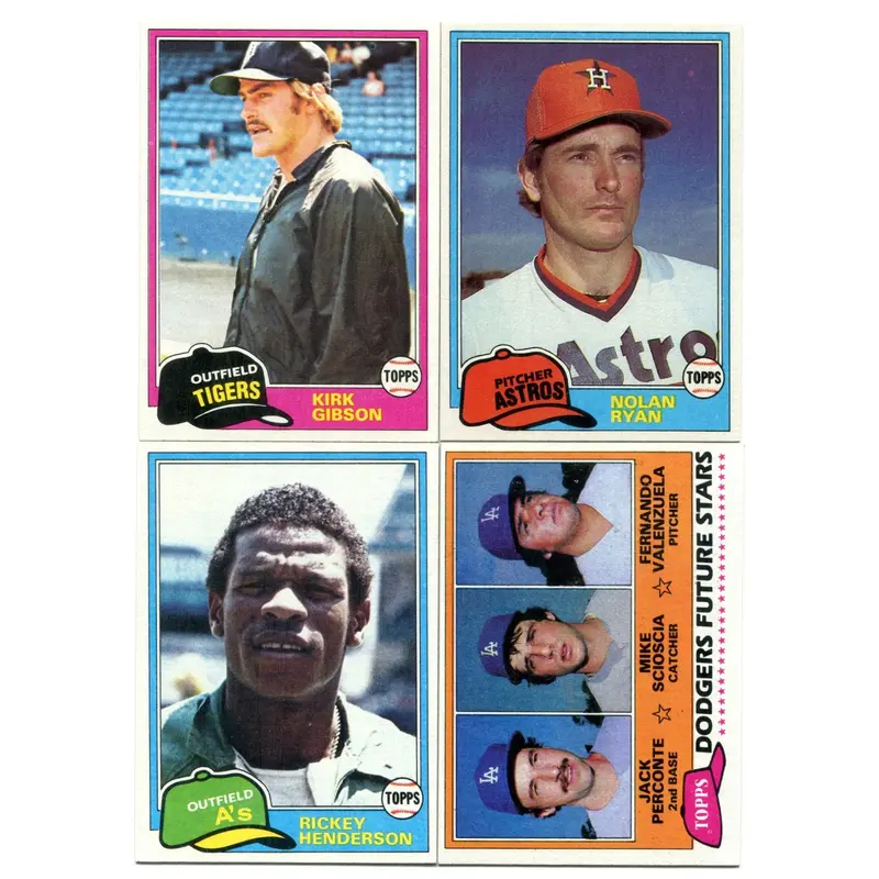 1981 Topps Baseball Complete Set NM (726) (23-109)