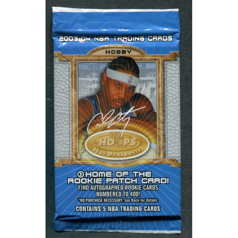 2003/04 Fleer Hoops Hot Prospects Basketball Unopened Pack (Hobby)