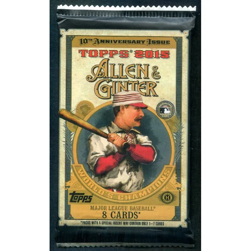 2015 Topps Allen & Ginter Baseball Unopened Pack (Hobby) (8)