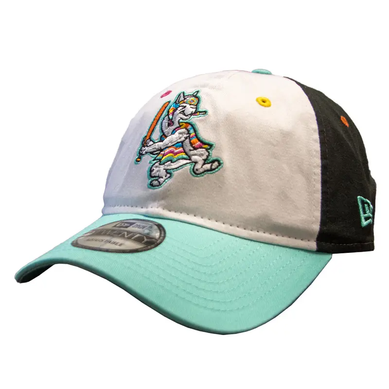 Hickory Crawdads 2024 New Era Llamas de Hickory 9Twenty Adjustable Cap