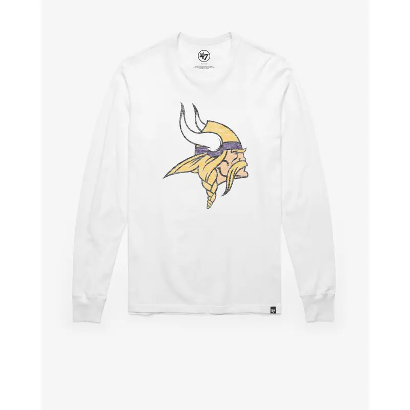 MINNESOTA VIKINGS PREMIER '47 FRANKLIN LONG SLEEVE TEE
