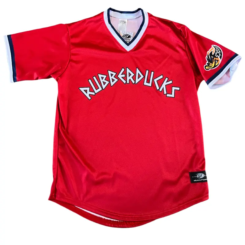 Red Cleveland 70s Replica Jersey