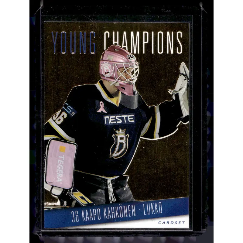 2016-17 Cardset - Young Champions - Kaapo Kahkonen #YC1 /999