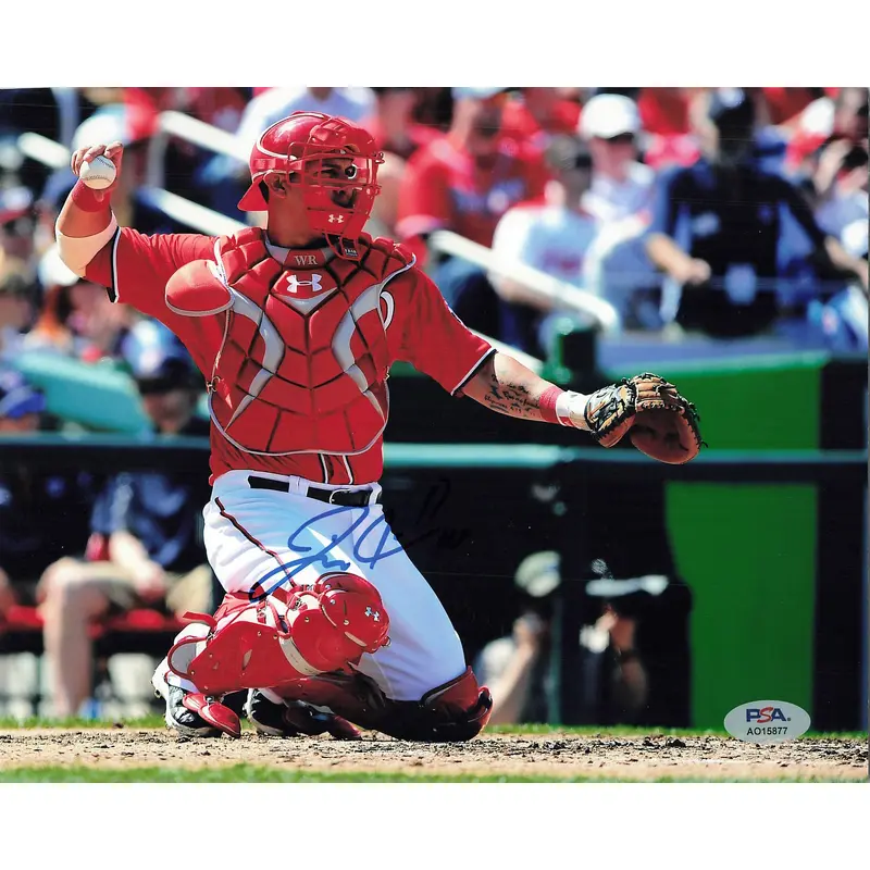 Wilson Ramos signed 8x10 photo PSA/DNA Cleveland Autographed