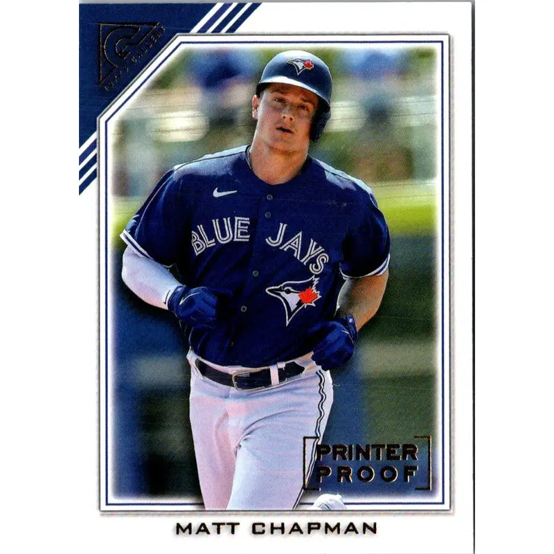2022 Topps Gallery Printer Proof Matt Chapman #9