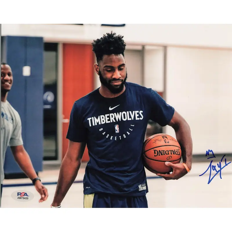 Jaylen Nowell signed 8x10 photo PSA/DNA Timberwolves Autographed