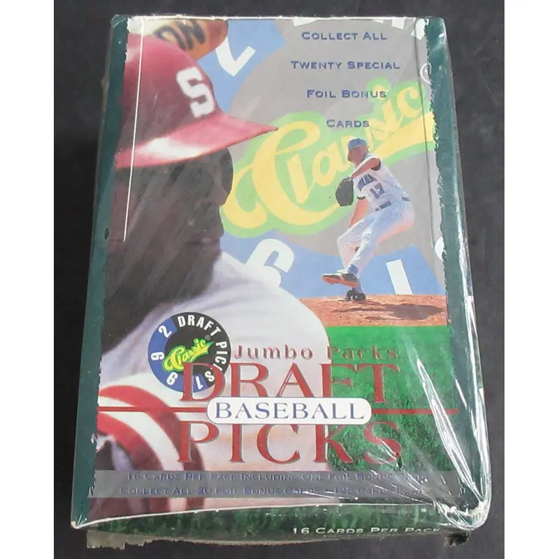 1992 Classic Draft Picks Baseball Jumbo Box (20/16)