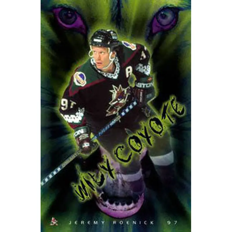 Jeremy Roenick "Wily Coyote" Phoenix Coyotes Poster - Costacos 2000