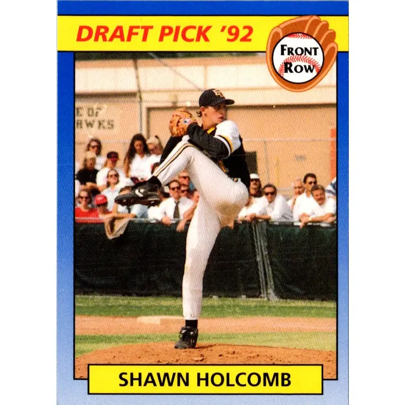 1992 Front Row Draft Picks Shawn Holcomb #65
