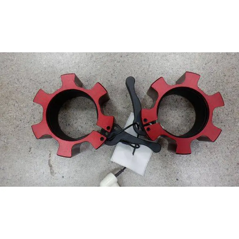 New Aluminum Lock-Jaw Olympic Collars - Set of 2