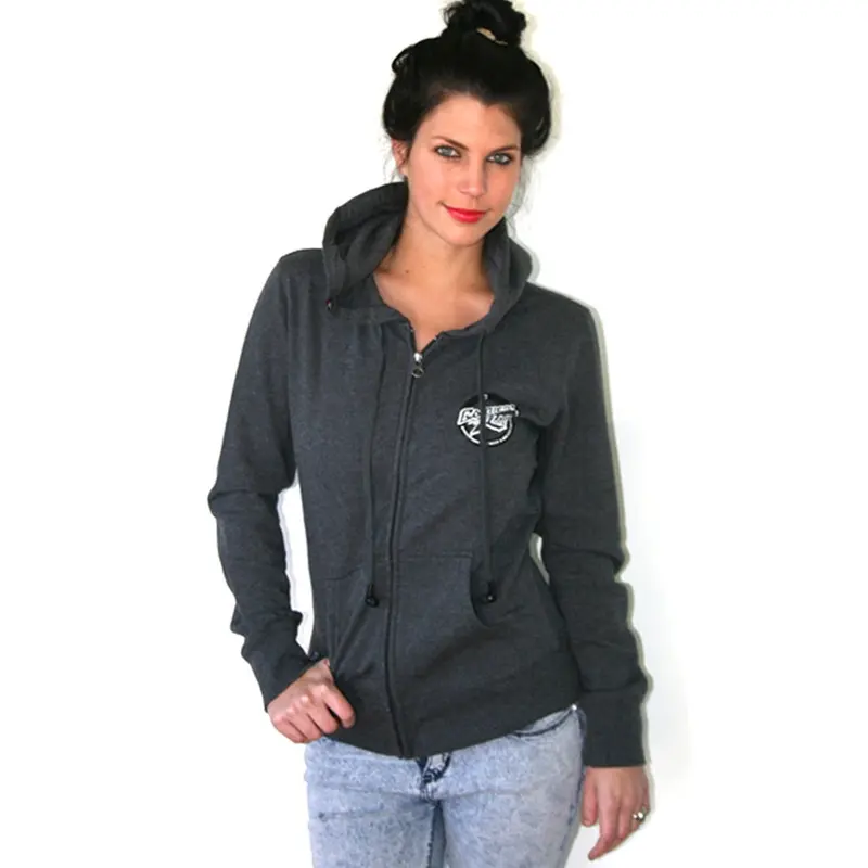 Rusty - Spectacle Charcoal Juniors Zip Hoodie