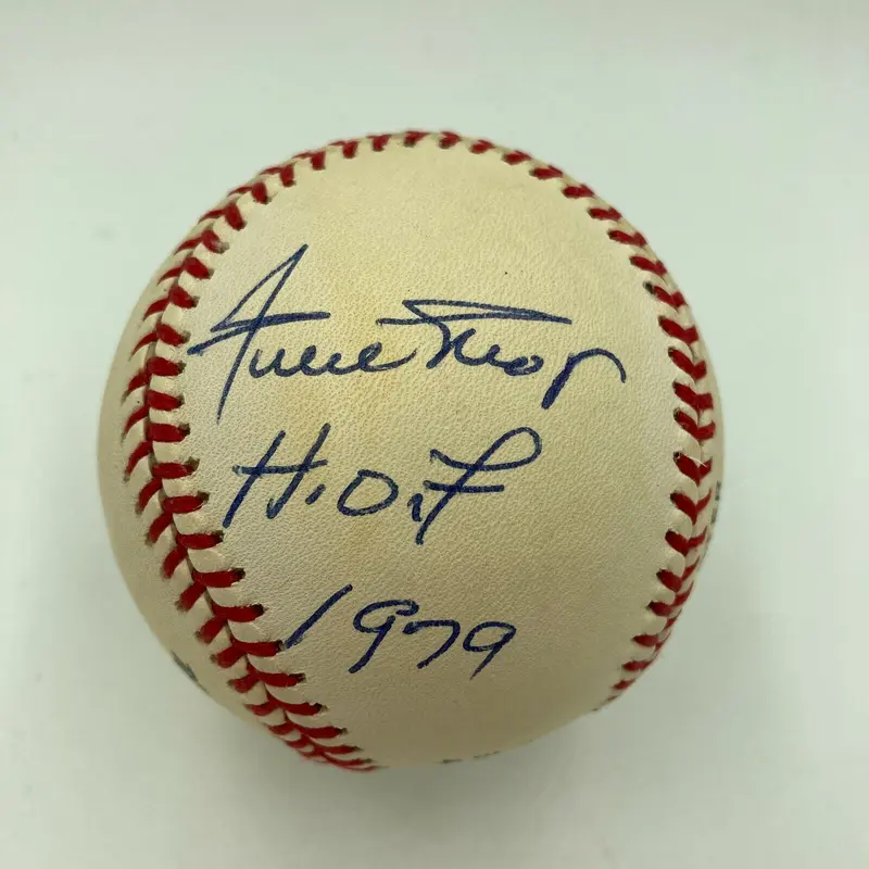 Stunning Willie Mays "Hall Of Fame 1979" Signed Baseball JSA COA Graded MINT 9